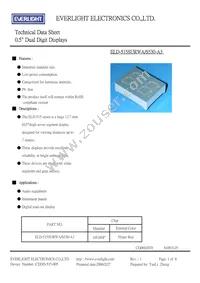 ELD-515SURWA/S530-A3 Datasheet Cover