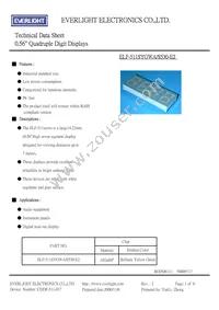 ELF-511SYGWA/S530-E2 Datasheet Cover