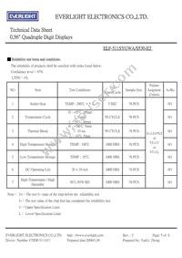 ELF-511SYGWA/S530-E2 Datasheet Page 5