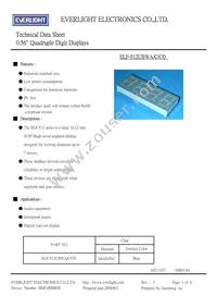 ELF-512UBWA/C470 Datasheet Cover