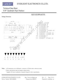 ELF-512UBWA/C470 Datasheet Page 2