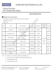 ELF-512UBWA/C470 Datasheet Page 5