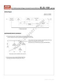 ELG-150-48B Datasheet Page 3