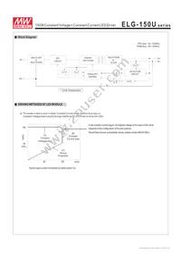 ELG-150U-48B Datasheet Page 3