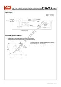 ELG-200-42B Datasheet Page 3