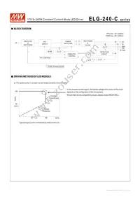 ELG-240-C2100 Datasheet Page 3