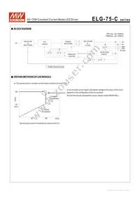 ELG-75-C700D2 Datasheet Page 3