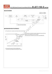 ELGT-150-C700B Datasheet Page 3