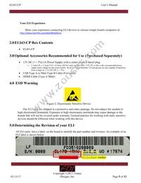 ELI43-CP Datasheet Page 5