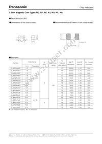 ELJ-RG27NJF Datasheet Cover