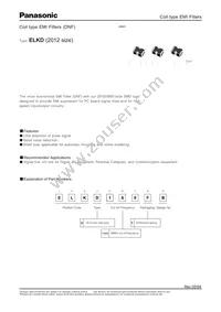 ELK-D501FB Datasheet Cover