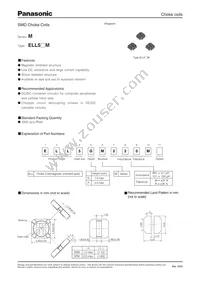 ELL-5GM470M Datasheet Cover