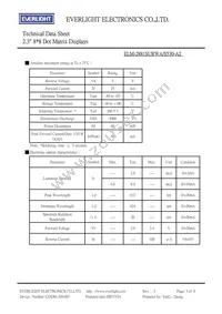 ELM-2881SURWA/S530-A2 Datasheet Page 3