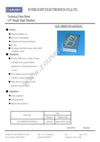 ELS-1006SYGWA/S530-E2 Datasheet Cover