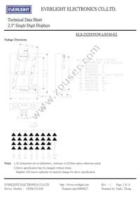 ELS-2325SYGWA/S530-E2 Datasheet Page 2