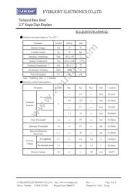 ELS-2325SYGWA/S530-E2 Datasheet Page 3