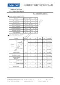 ELS-2326USOWA/S530-A4 Datasheet Page 3