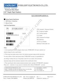 ELS-2326USOWA/S530-A4 Datasheet Page 6