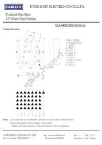 ELS-4005SURWA/S530-A3 Datasheet Page 2