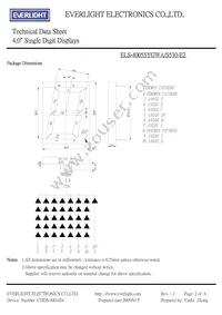 ELS-4005SYGWA/S530-E2 Datasheet Page 2