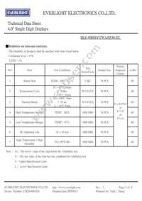 ELS-4005SYGWA/S530-E2 Datasheet Page 5