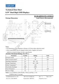 ELSD-405SYGWA/S530-E2 Datasheet Page 2