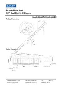 ELSD-406SYGWA/S530-E2/S290 Datasheet Page 7