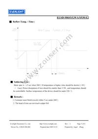 ELSD-506SYGWA/S530-E2 Datasheet Page 5