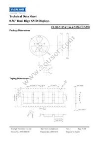 ELSD-511SYGWA/S530-E2/S290 Datasheet Page 7