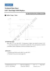 ELSD-512SYGWA/S530-E2/S290 Datasheet Page 5