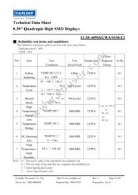 ELSF-405SYGWA/S530-E2 Datasheet Page 6