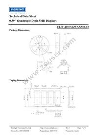 ELSF-405SYGWA/S530-E2 Datasheet Page 7