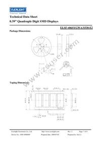 ELSF-406SYGWA/S530-E2 Datasheet Page 7