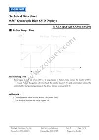 ELSF-512SYGWA/S530-E2/S290 Datasheet Page 5