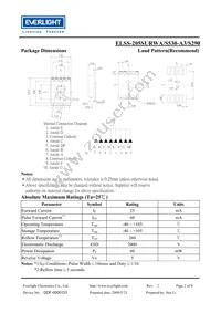 ELSS-205SURWA/S530-A3/S290 Datasheet Page 2