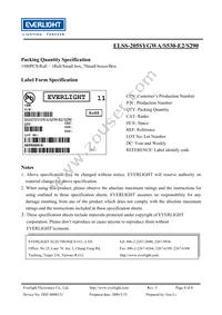 ELSS-205SYGWA/S530-E2/S290 Datasheet Page 8