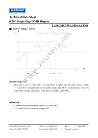 ELSS-205UYWA/S530-A3/S290 Datasheet Page 5