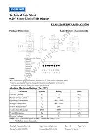 ELSS-206SURWA/S530-A3/S290 Datasheet Page 2