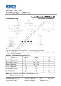 ELSS-206SYGWA/S530-E2/S290 Datasheet Page 2