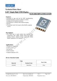 ELSS-206USRWA/S530-A3/S290 Datasheet Cover