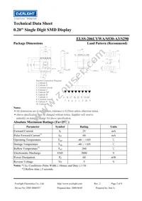 ELSS-206UYWA/S530-A3/S290 Datasheet Page 2