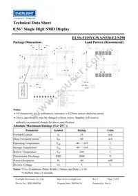 ELSS-511SYGWA/S530-E2/S290 Datasheet Page 2