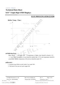 ELST-505SYGWA/S530-E2/S290 Datasheet Page 5