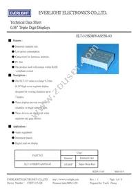 ELT-315SDRWA/S530-A3 Datasheet Cover