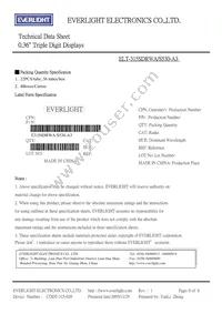 ELT-315SDRWA/S530-A3 Datasheet Page 6