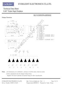 ELT-315SYGWA/S530-E2 Datasheet Page 2