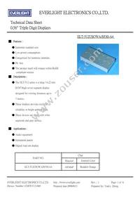 ELT-512USOWA/S530-A4 Datasheet Cover