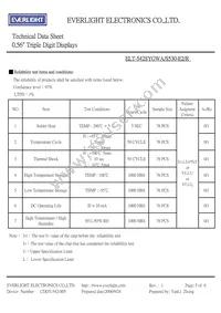 ELT-542SYGWA/S530-E2/R Datasheet Page 5