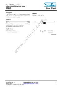 EM 1AV1 Datasheet Cover