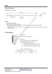 EM 1AV1 Datasheet Page 4